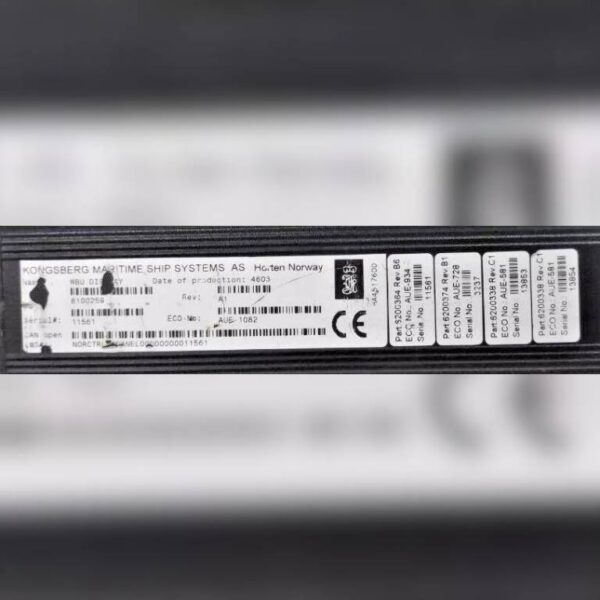 Kongsberg 8100259 Watch Bridge Unit Display Ha459000a1 - Image 4