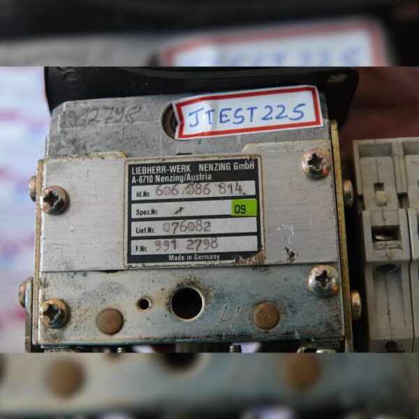 Liebherr-werk 606 086 814 Joystick Controller - Image 6