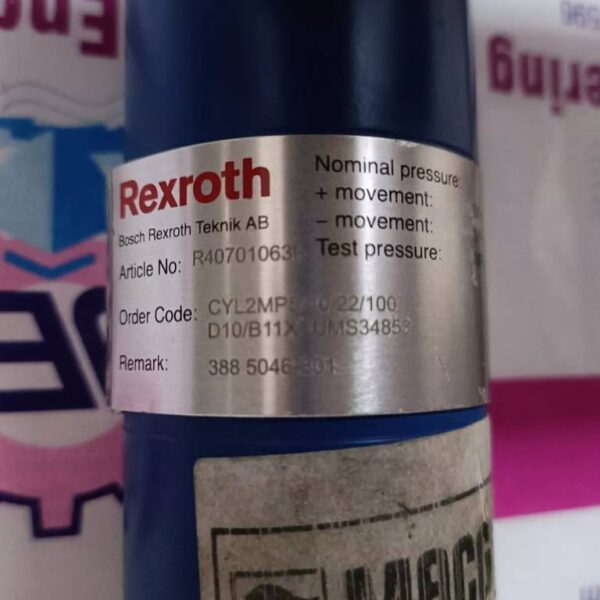 Rexroth R407010630 Hydraulic Cylinder - Image 2