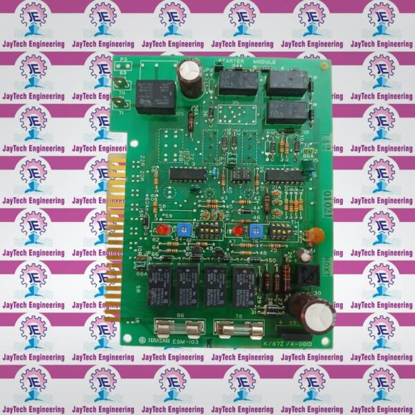 TERASAKI ESM-103K STARTER MODULE PCB CARD K/87Z/4-001D - Image 4