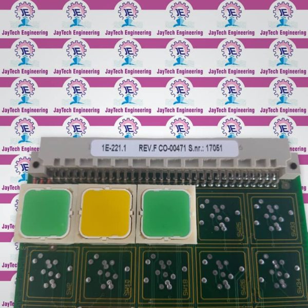 Kongsberg NA1e221.2 Engine Telegraph 6200093 Panel Card - Image 6